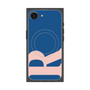 プレミアムスクエアケース with MagSafe［ オリジナル - initial color - R navy ］