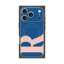 プレミアムスクエアケース with MagSafe［ オリジナル - initial color - R navy ］