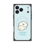 プレミアムスクエアケース with MagSafe［ もっさりもさお - 今日はもう何もしない ］
