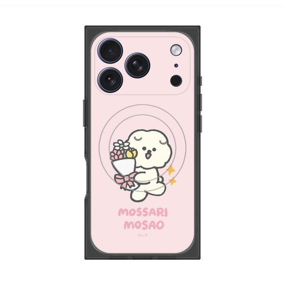 プレミアムスクエアケース with MagSafe［ もっさりもさお - お祝いもさ ］