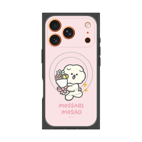 プレミアムスクエアケース with MagSafe［ もっさりもさお - お祝いもさ ］