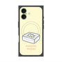 プレミアムスクエアケース with MagSafe［ もっさりもさお - おとうふマットレス ］