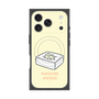 プレミアムスクエアケース with MagSafe［ もっさりもさお - おとうふマットレス ］
