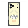 プレミアムスクエアケース with MagSafe［ もっさりもさお - おとうふマットレス ］