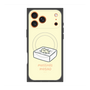 プレミアムスクエアケース with MagSafe［ もっさりもさお - おとうふマットレス ］