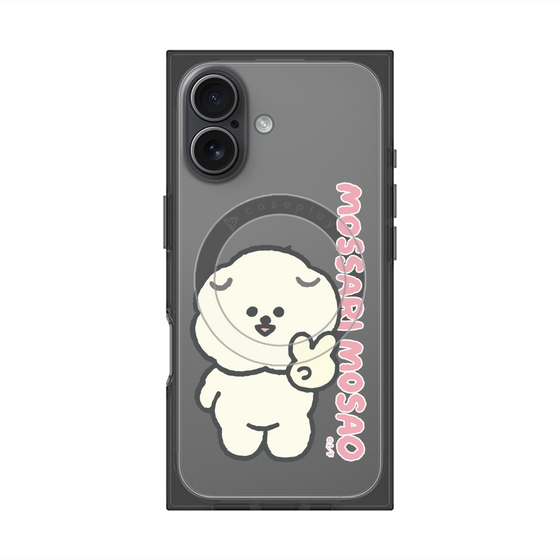 プレミアムスクエアケース with MagSafe［ もっさりもさお - ピスもさ ］
