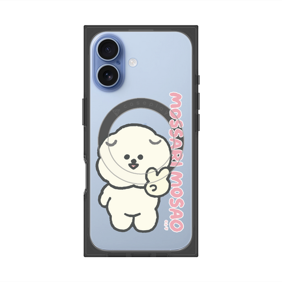 プレミアムスクエアケース with MagSafe［ もっさりもさお - ピスもさ ］