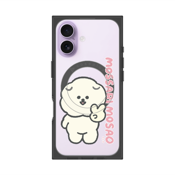 プレミアムスクエアケース with MagSafe［ もっさりもさお - ピスもさ ］