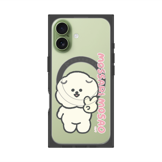 プレミアムスクエアケース with MagSafe［ もっさりもさお - ピスもさ ］