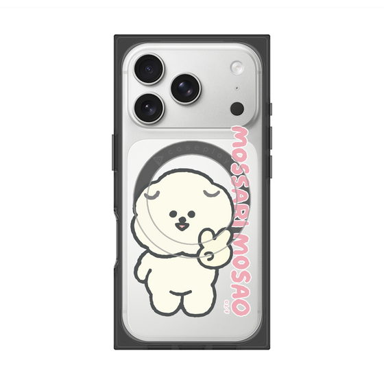 プレミアムスクエアケース with MagSafe［ もっさりもさお - ピスもさ ］