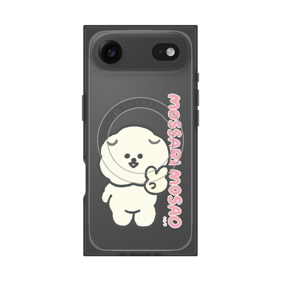 プレミアムスクエアケース with MagSafe［ もっさりもさお - ピスもさ ］