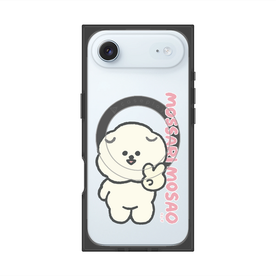 プレミアムスクエアケース with MagSafe［ もっさりもさお - ピスもさ ］