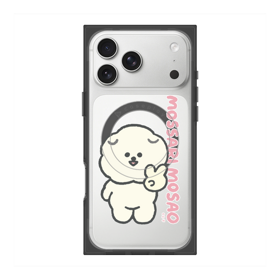 プレミアムスクエアケース with MagSafe［ もっさりもさお - ピスもさ ］