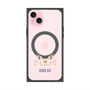 プレミアムスクエアケース with MagSafe［ ANNA SUI - フェイス - クリア ］