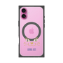 プレミアムスクエアケース with MagSafe［ ANNA SUI - フェイス - クリア ］