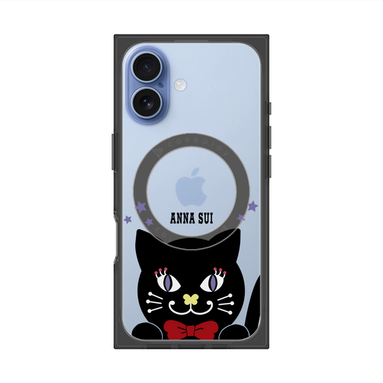 プレミアムスクエアケース with MagSafe［ ANNA SUI - TITIとスター - クリア ］