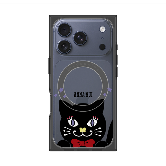 プレミアムスクエアケース with MagSafe［ ANNA SUI - TITIとスター - クリア ］