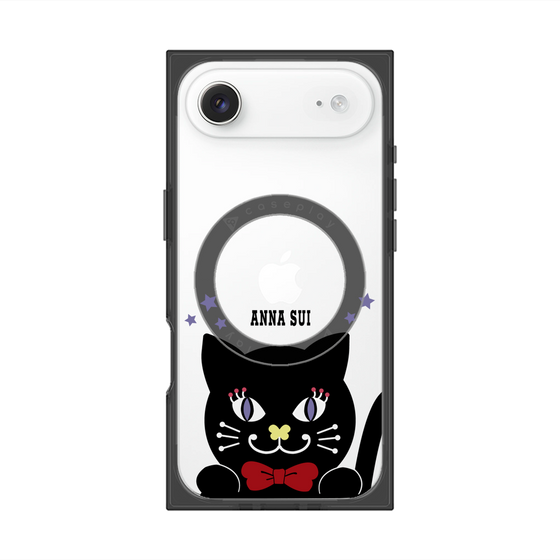 プレミアムスクエアケース with MagSafe［ ANNA SUI - TITIとスター - クリア ］