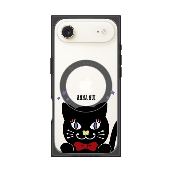 プレミアムスクエアケース with MagSafe［ ANNA SUI - TITIとスター - クリア ］