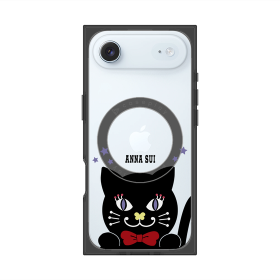 プレミアムスクエアケース with MagSafe［ ANNA SUI - TITIとスター - クリア ］