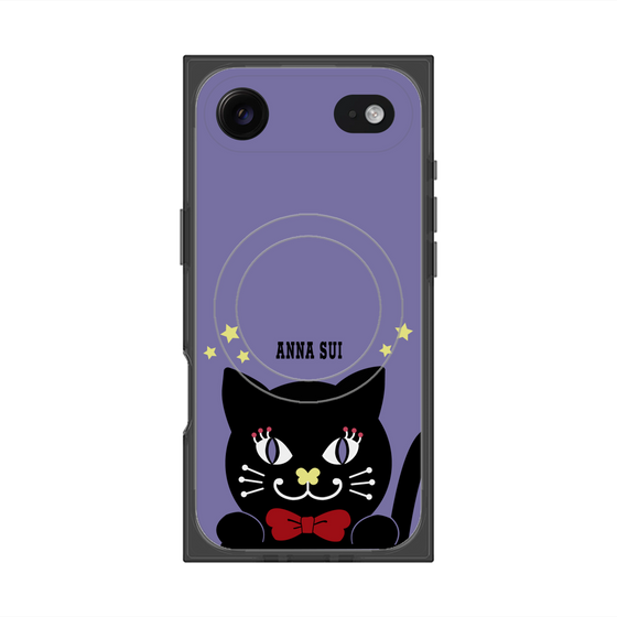 プレミアムスクエアケース with MagSafe［ ANNA SUI - TITIとスター - パープル ］