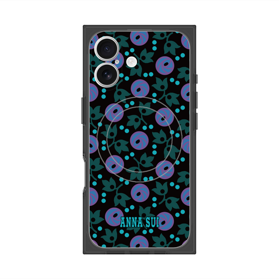 プレミアムスクエアケース with MagSafe［ ANNA SUI - オーキッド ］