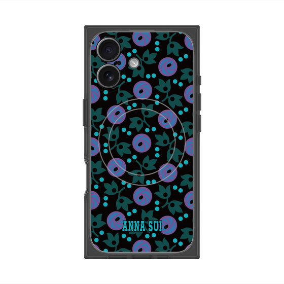 プレミアムスクエアケース with MagSafe［ ANNA SUI - オーキッド ］
