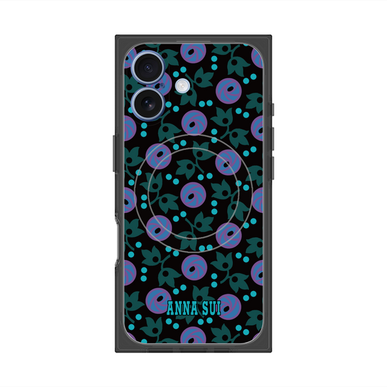 プレミアムスクエアケース with MagSafe［ ANNA SUI - オーキッド ］