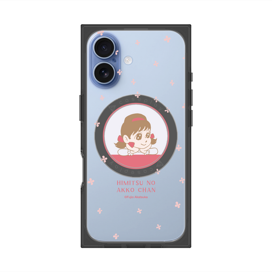 プレミアムスクエアケース with MagSafe［ ひみつのアッコちゃん - アッコちゃん - クリア ］