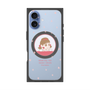 プレミアムスクエアケース with MagSafe［ ひみつのアッコちゃん - アッコちゃん - クリア ］