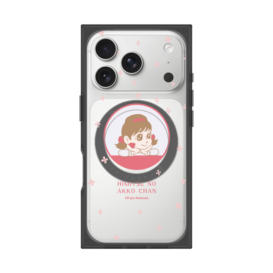プレミアムスクエアケース with MagSafe［ ひみつのアッコちゃん - アッコちゃん - クリア ］