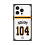 プレミアムスクエアケース with MagSafe［ 読売ジャイアンツ - #104 NOGAMI - ホーム ］