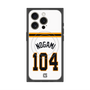 プレミアムスクエアケース with MagSafe［ 読売ジャイアンツ - #104 NOGAMI - ホーム ］