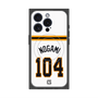 プレミアムスクエアケース with MagSafe［ 読売ジャイアンツ - #104 NOGAMI - ホーム ］