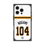 プレミアムスクエアケース with MagSafe［ 読売ジャイアンツ - #104 NOGAMI - ホーム ］