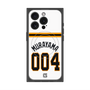 プレミアムスクエアケース with MagSafe［ 読売ジャイアンツ - #004 MURAYAMA - ホーム ］