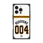 プレミアムスクエアケース with MagSafe［ 読売ジャイアンツ - #004 MURAYAMA - ホーム ］