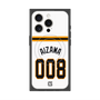 プレミアムスクエアケース with MagSafe［ 読売ジャイアンツ - #008 AIZAWA - ホーム ］