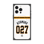 プレミアムスクエアケース with MagSafe［ 読売ジャイアンツ - #027 KITAMURA - ホーム ］