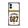 プレミアムスクエアケース with MagSafe［ 読売ジャイアンツ - #027 KITAMURA - ホーム ］