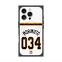 プレミアムスクエアケース with MagSafe［ 読売ジャイアンツ - #034 MORIMOTO - ホーム ］