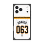 プレミアムスクエアケース with MagSafe［ 読売ジャイアンツ - #063 HANADA - ホーム ］