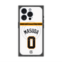 プレミアムスクエアケース with MagSafe［ 読売ジャイアンツ - #0 MASUDA - ホーム ］