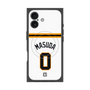 プレミアムスクエアケース with MagSafe［ 読売ジャイアンツ - #0 MASUDA - ホーム ］