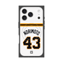 プレミアムスクエアケース with MagSafe［ 読売ジャイアンツ - #43 NORIMOTO - ホーム ］