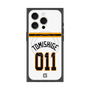 プレミアムスクエアケース with MagSafe［ 読売ジャイアンツ - #011 TOMISHIGE - ホーム ］