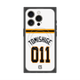 プレミアムスクエアケース with MagSafe［ 読売ジャイアンツ - #011 TOMISHIGE - ホーム ］