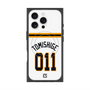 プレミアムスクエアケース with MagSafe［ 読売ジャイアンツ - #011 TOMISHIGE - ホーム ］