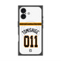 プレミアムスクエアケース with MagSafe［ 読売ジャイアンツ - #011 TOMISHIGE - ホーム ］