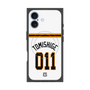 プレミアムスクエアケース with MagSafe［ 読売ジャイアンツ - #011 TOMISHIGE - ホーム ］